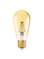 Світлодіодна лампа OSRAM Vintage 1906 Edison Filament ST64 6,5W 725Lm 2400K 230V E27 Прозорий (Amber) (4099854081514) , 100024138